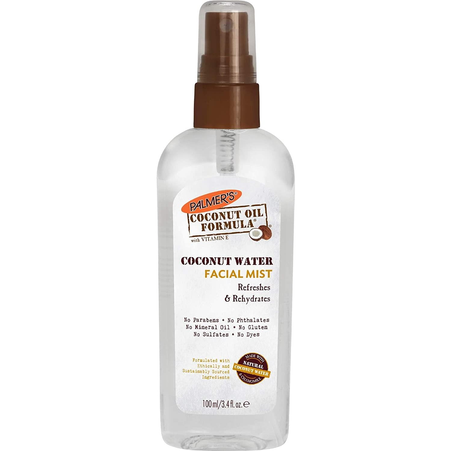 Palmers Coconut Water Face Mist With Cocoa Butter, Coconut Oil, Shea