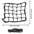 thumbnail image 1 of Motorcycle Rear Rack Helmet Net Cover Luggage Net Rubber Band Fuel Tank Net Elastic Net Rope Accessories Bicycle Sundries Net Black Red, 1 of 4