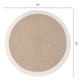 thumbnail image 6 of Farmhouse Placemats Set of 6 Round Placemats for Dining Table Decor Indoor Kitchen Table Mat White 15x15inch, 6 of 6