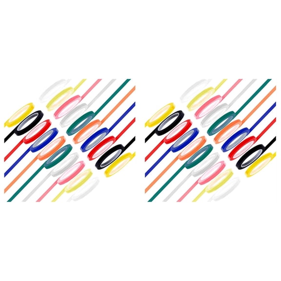 40 Rolls 10 Colors Autoclave Tape 216 Ft/L X 0.24 in/W Instruments Identification Tape Autoclavable 270 Fahrenheit