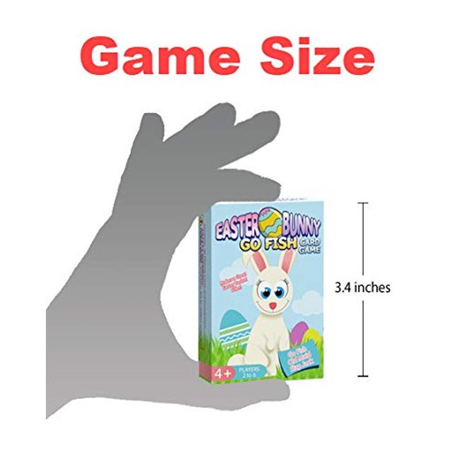 Juego de cartas de Easter Bunny Go Fish | Niños de 4 a 9 años | Juega 3 divertidos juegos Arizona GameCo Arizona GameCo