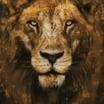 thumbnail image 6 of WYYP A Majestic Lion Round Table Cloth 100% Polyester Fiber Great for Home Kitchen/Parties/Holiday Dinner White, 6 of 8