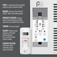 thumbnail image 5 of 8000 BTU Window Air Conditioner - Single Pack — Residential Use, Standard Application, 5 of 6