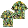 thumbnail image 4 of Camisas hawaianas holgadas y transpirables de manga corta con estampado 3D de mapache y rata para hombre y mujer, para fiestas en la playa, para verano, 4 of 5