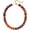 Amber-Beaded, variant on Beaded Necklace for Women Boho Resin Chunky Necklace for Women Minimalistic Modern Statement Necklace Big Bead Necklace Fashion Trendy Summer Necklaces Jewelry Gifts（White-Beaded）