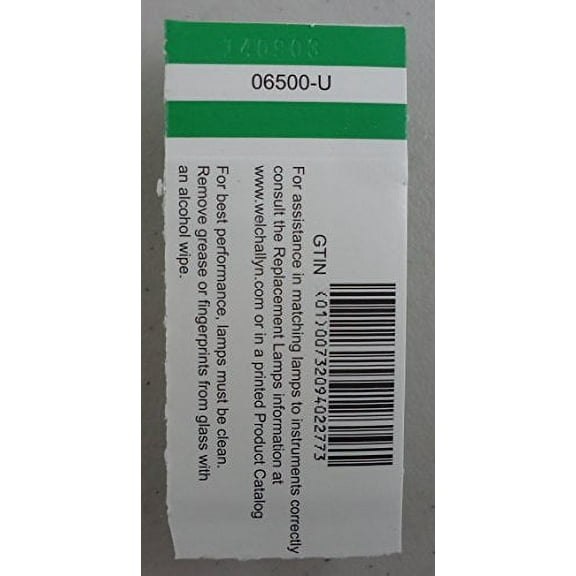 Welch Allyn Macroview Otoscope 3.5v Halogen Lamp Model # 06500-U