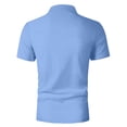 thumbnail image 4 of Golf Shirts For Men Printed Short Sleeve Button Collar Pullover Casual Summer Shirt For Course Practice Office Leisure Travel And Weekend Wear, 4 of 6