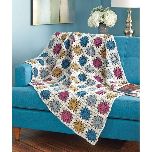 Mary Maxim Starburst Throw