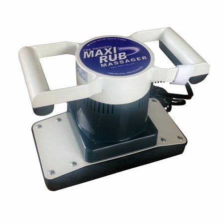 Chiropractic Funny maxi rub - the body relaxer - two speed professional quality chiropractic massager. soothing therapeutic massage for neck, shoulder, and back pain. relieves muscle tension, knots and sore muscles of ()