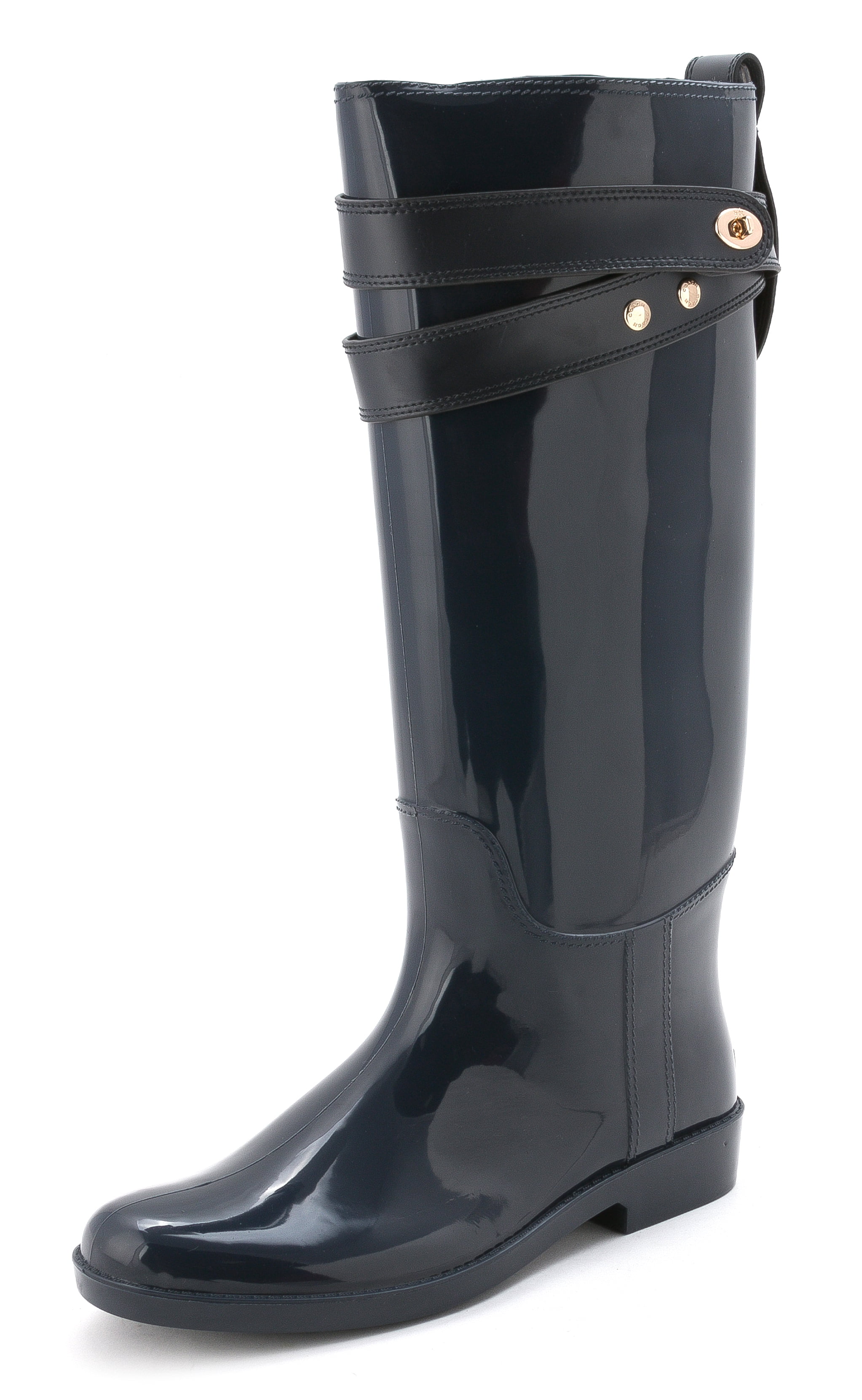 coach talia rain boots