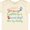 thumbnail image 4 of Inktastic Soccer Player Like Daddy Boys or Girls Baby Bodysuit, 4 of 5