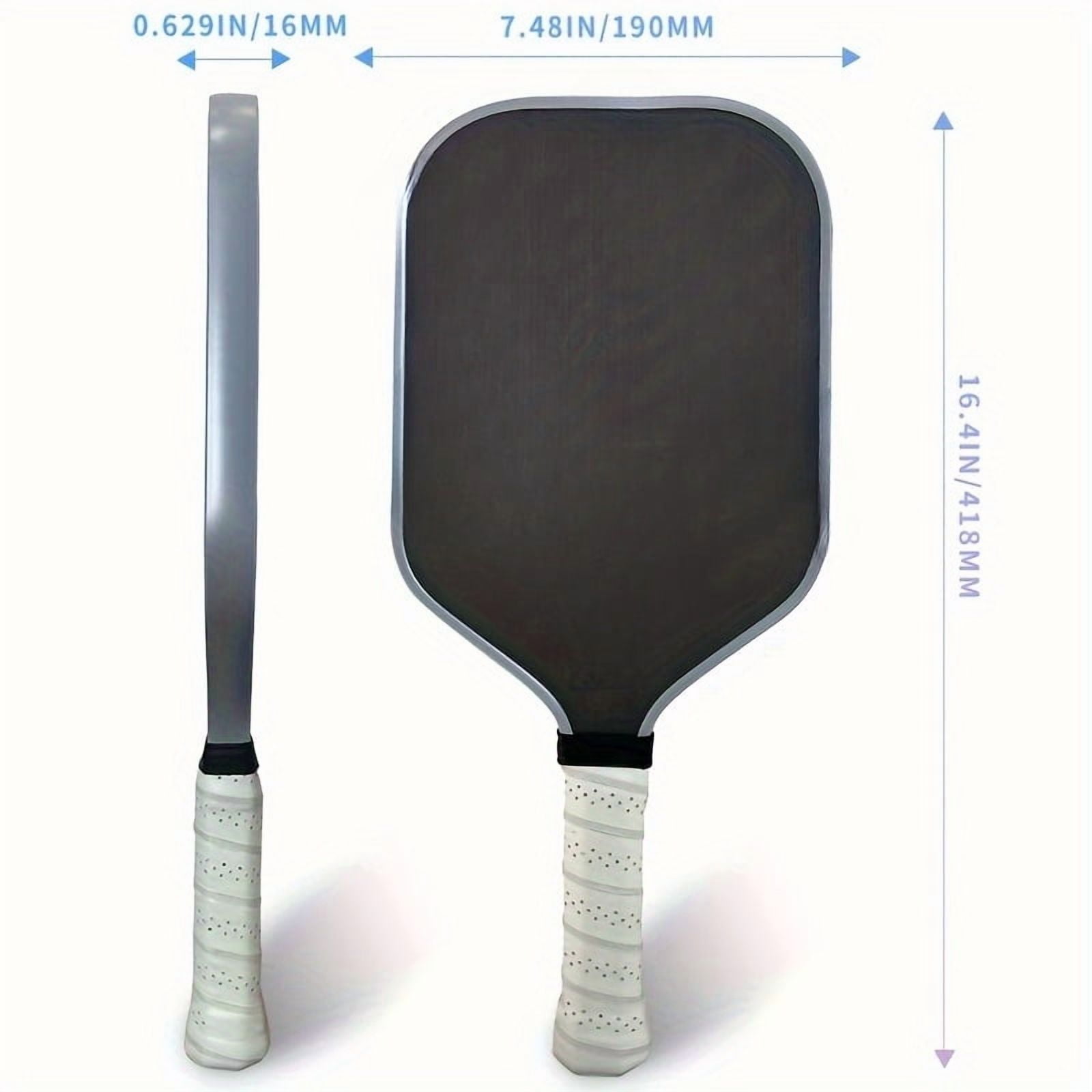 T700 Friction Rough Surface Carbon Fiber Pickleball Paddle, For Professional Training, 1pc and 1pc Set, 2pcs Set