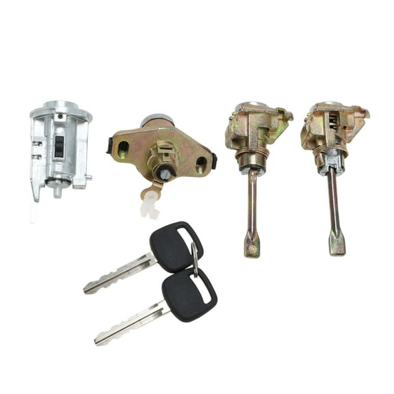 Unique Bargains No.6905702130/6905102090 Ignition Lock Cylinder for Toyota Corolla 1.8L L4 2003-2008 Ignition Switch Cylinder Lock 1 Set