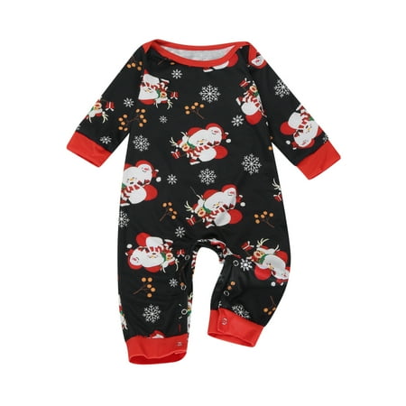 

Ruhiku GW Matching Family Christmas Pajamas Set Christmas Pjs for Family Set Red Plaid Top and Long Pants Sleepwear Sets Black 6M