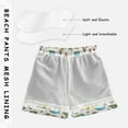 thumbnail image 5 of joogoo Boys Swim Trunks Camping and Guitars Beach Board Shorts Drawstring Swimsuit 2T, 5 of 6