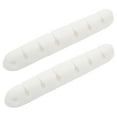thumbnail image 4 of CIMAXIC Cord Organizers Cord Keeper 2Pcs White Silicone Wire Organization, 4 of 8