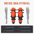 thumbnail image 2 of FashionCha 2 Pieces Gardening Knee Pads Mowing Shin Guards for Women and Men Waterproof Leg Red, 2 of 7