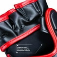 thumbnail image 3 of Premier Deluxe MMA Glove - Black/Red, 3 of 8