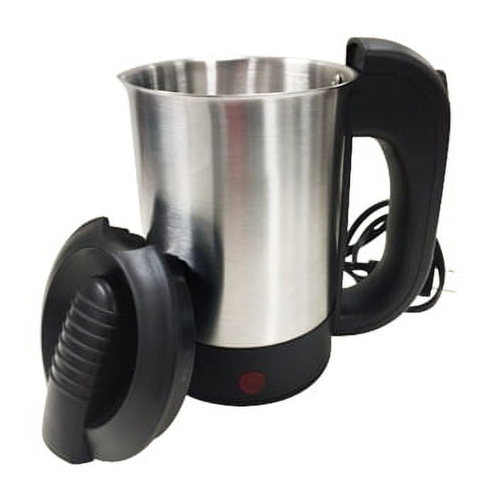 Electric Travel Kettle, Stainless Steel Small Water Kettle, 0.5L
