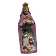 thumbnail image 4 of Figura de la Sagrada Familia de Momentos en el Tiempo, recuerdos de fiesta, juego de pesebre navideño Violeta, 4 of 9