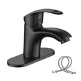 thumbnail image 1 of BELZ Wasserhahn Bad, Einhebel-badarmatur, Armatur Badezimmer, Mischbatterie Bad, Höhe 96 mm, Energiesparend Waschbeckenarmatur Einhebelmischer für Badezimmer,Chrom, 1 of 1