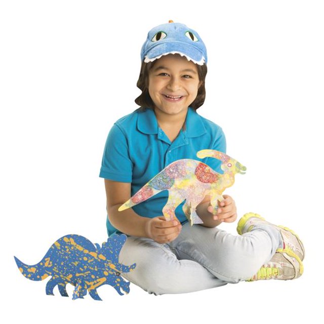 Roylco 1537197 Collage-A-Saurus&44; Pack de 25