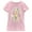 Light Pink, variant on Girl's Frozen Easter Egg Silhouettes Graphic Tee Purple Berry Medium