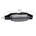 thumbnail image 2 of Cinturón para correr, riñonera para correr para mujeres y hombres, bolsa reflectante para corredor con manos libres, cinturón, bolsa de entrenamiento físico, riñonera de viaje deportiva ajustable sin, 2 of 5