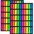 thumbnail image 1 of FFIY 2000 Pcs Marqueurs de Page Onglets Flèches Drapeaux Autocollants Notes Collantes Colorées Étiquettes d'Index pour Marque-Pages, 10 Ensembles, 1 of 7