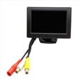 thumbnail image 3 of 2X Monitor Retrovisor LCD 4,3 Pulgadas Cámara de Visión Trasera para Automóvil Kit de Estacionamiento de Marcha Atrás Visión A Prueba, 3 of 5