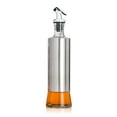 thumbnail image 1 of Tenedor de la botella de aceite Conjuntos de botellas de acero inoxidable Dispensador de suministro de cocina Dispensador antideslizante Herramienta de almacenamiento Salsa para vinagre de soja 500ml Guardurnaity HA009719-03B, 1 of 6
