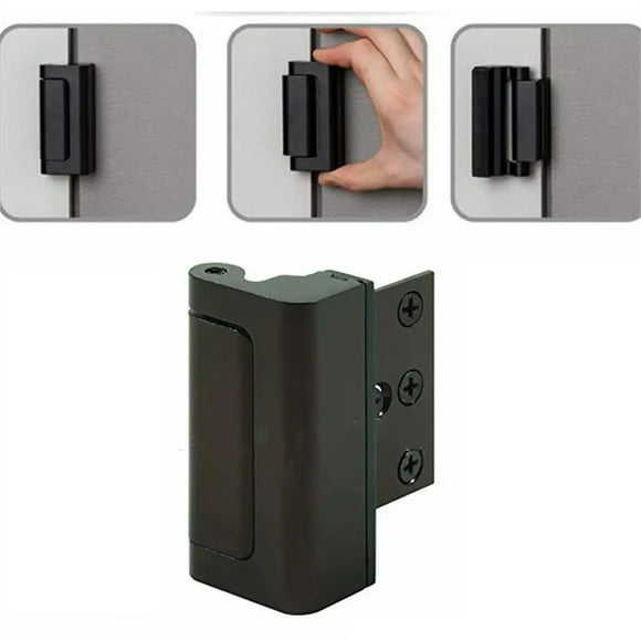 Doorstop Door Hardware for Interior Doors with Alloy Reinforced Locking Mechanism Ideal for Hotels Guesthouses and Home Interiors