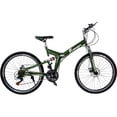 thumbnail image 1 of Bicicleta De Montaña Rodada 26 Plegable 21 Velocidades Centurfit Verde, 1 of 5