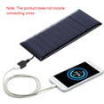 thumbnail image 1 of Panel Solar 50MA 5V Mini Panel Solar Cargador de batería Silicio policristalino Fuente de alimentación de Carga al Aire Libre para electrodomésticos de pequeña Potencia, 1 of 5