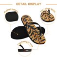 thumbnail image 3 of iauyy Unisex Printed Flip Flop Sandals - Lightweight Non-Slip Beach Shoes,Leopard Print, 3 of 8