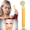 thumbnail image 4 of Masajeador facial dorado: Antiarrugas, Adelgazante Facial, Microcorriente, 4 of 10