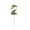 2, variant on VKLU Gold Number 2 Candle, 1.97" Metallic Birthday Candle, Drip-Free Numeral Cake Topper for Birthday, Wedding Anniversary and Party Decor