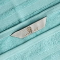 thumbnail image 5 of Superior Ultra Soft Cotton Solid 3-Piece Towel Sets, Cyan, 5 of 8