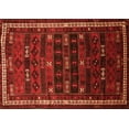 thumbnail image 1 of Ahgly Company Indoor Rectangle Persian Orange Traditional Area Rugs, 8' x 10', 1 of 1