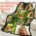 thumbnail image 6 of Personalised Gifts for Women Men - Personalised Blanket with Photo Text, Custom Blanket, Personalised Photo Blanket, Gifts for Mum Dad Kids Pet Friends Her, Gifts for Valentines Day Birthday, 6 of 6