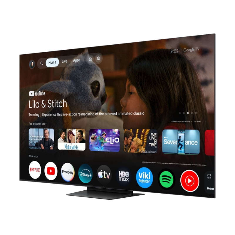 TCL 75” QM7L Series SQD-Mini LED QLED Smart Google TV (NEW 2026) - TCL Deep Color System with Super QLED, Up to LD2100 Precise Dimming Series, Up to HDR3000 Peak Nits, Bang & Olufsen Audio - 75QM7L gallery view