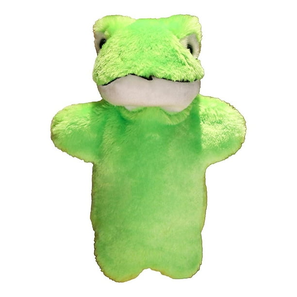 Frog Frog Marionetas de mano Marionetas de regalo para niño o niña Espectáculo de juguetes escénico
