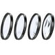 thumbnail image 2 of Kit de filtros para primeros planos +1 +2 +4 +10, lente de conversión macro con funda para filtros 37 mm, 2 of 9