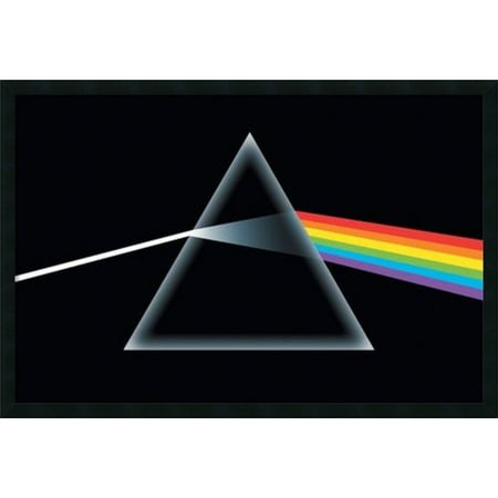 Amanti Art Pink Floyd - Dark Side of the Moon by Anonymous Framed Graphic Art