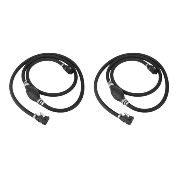 Riwesomey Kit de reparación de tanque de combustible fuera de borda para motores de barcos, manguera de línea duradera y asequible, Compatible 2piezas