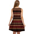 thumbnail image 4 of Zpanxa Sleeveless Ombre Dress Plus Size Women's Casual Round Neck Short Above Knee, 4 of 5