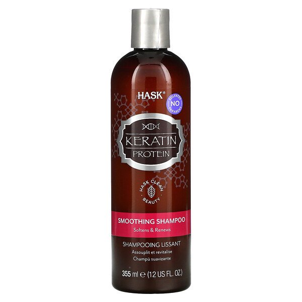 Hask Beauty, Keratin Protein, Smoothing Shampoo, 12 fl oz (355 ml