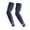 Blue, variant on Unisex Compression Arm Sleevesice Silk Uv Protection Cooling Arm Sleeves Black
