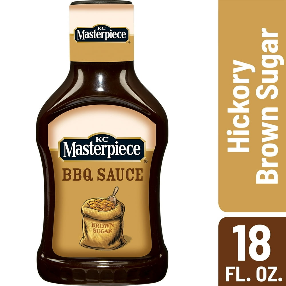 KC Masterpiece Hickory Brown Sugar Barbecue Sauce, 18 fl oz Walmart