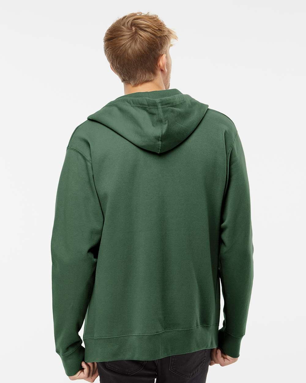 Independent Trading Co. Midweight Full-Zip Hooded Sweatshirt